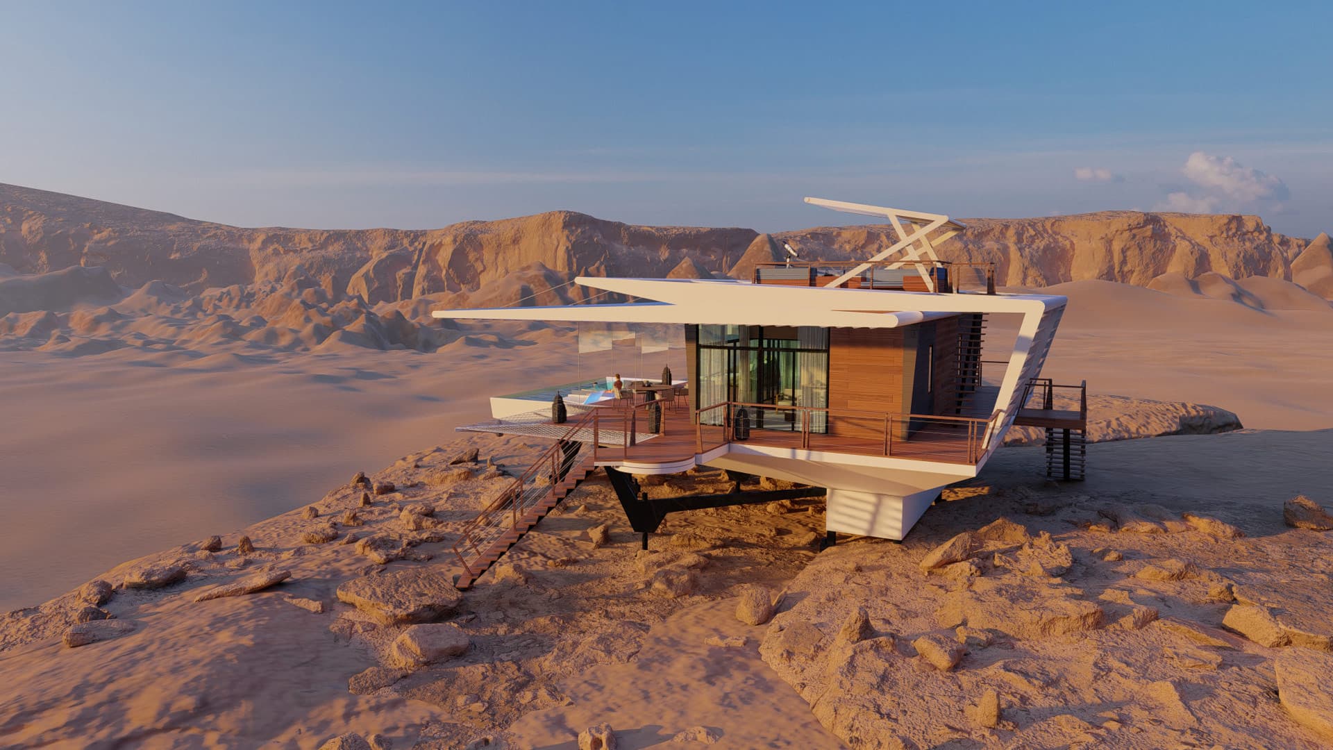 Spacious decks allow for the luxury of seamless indoor-outdoor living.